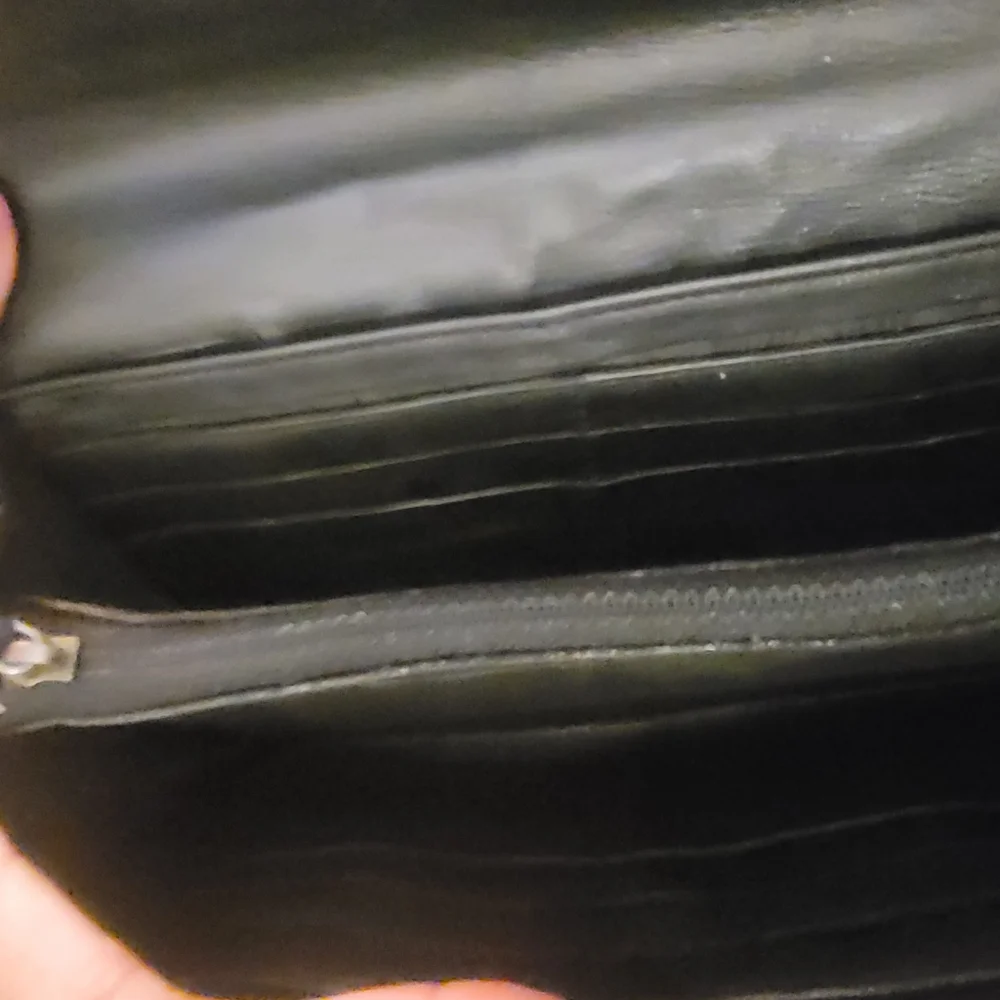 Chanel Lambskin Leather Black Long Wallet
